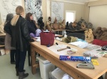 After the last class, we made a visit to Michelle Kalman's studio to see and talk about her glorious clay sculpture. Visit MichelleKalman.com